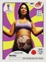 Melhor figurinha
<b>Manu</b>
<i style="color:#339966">Caneca Sr. Bol&atilde;o</i>
